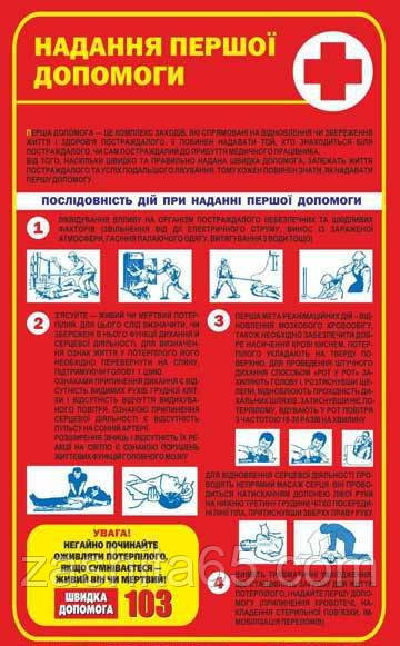 Стіни Медицину Перша допомога