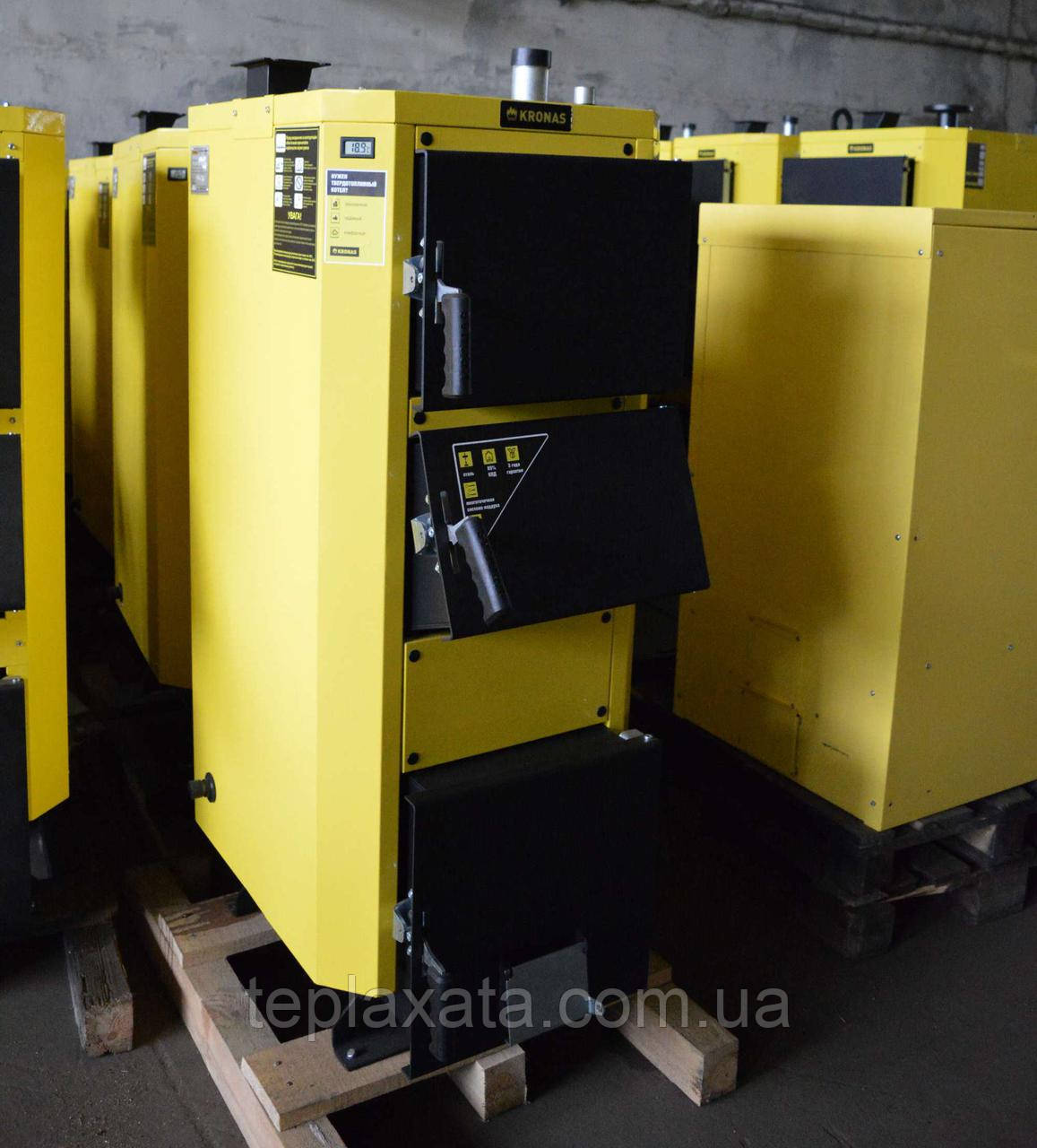 Твердопаливні котли опалення тривалого горіння Kronas (Кронас) Unic 20