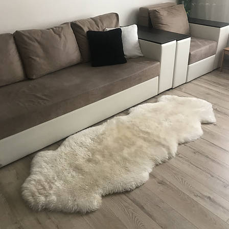 Килим з 2-х овечих шкур 2,0х0,75м, фото 1