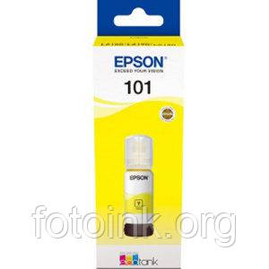 Чорнила Epson 101 Yellow для L4150, L4160, L6160, L6170, L6190 (C13T03V44A), фото 2