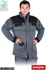 Куртка робоча зимова сіра REIS Польща (робоча утеплена куртка) MMWJL SB