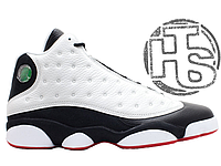 Мужские кроссовки Air Jordan 13 XIII Retro He Got Game White/Black/Red 414571-104 размер 42