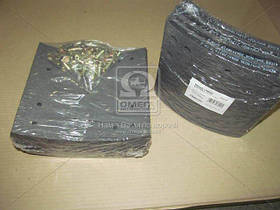 Накладка гальмівна 419х178 (Відп.6,35 мм) ROR TA,TC, FRUEHAUF (RIDER)