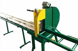 Торцювальний верстат ЦП-63 ручний для поперечного пиляння бруса