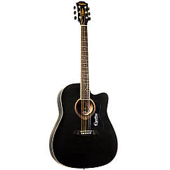 Гітара акустична матова EQUITES EQ-09 BKC