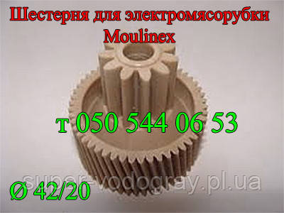 Шестірня для електром'ясорубки Moulinex (42/20), фото 1