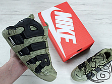 Чоловічі кросівки Nike Air More Uptempo Dark Stucco/Black 415082-007, фото 4