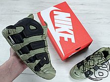 Чоловічі кросівки Nike Air More Uptempo Dark Stucco/Black 415082-007, фото 3