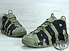 Чоловічі кросівки Nike Air More Uptempo Dark Stucco/Black 415082-007, фото 4