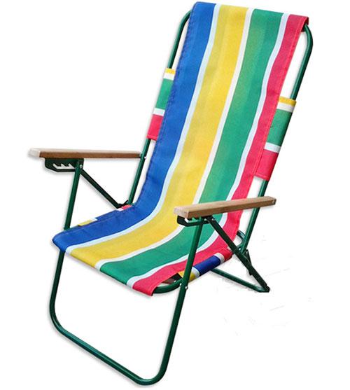 Крісло-шезлонг «Пляжний» для пляжу, пікніка, риболовлі можливий безготівковий розрахунок із ПДВ від 10 одиниць