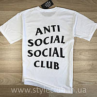 Футболка с принтом Anti Social social club мужская