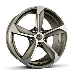 Диски от Borbet S цвет Graphite polished matt параметры 8J x 17'' 5 x 105 ET 35