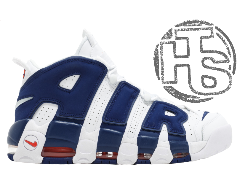 Чоловічі кросівки Nike Air More Uptempo 96 OG Knicks White/Blue 921948-101
