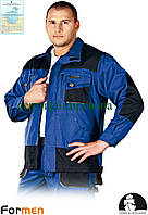 Куртка FORMEN рабочая мужская комфортная синяя Lebber&Hollman Польша (униформа рабочая) LH-FMN-J NBS