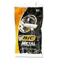 Bic Metal Бік метал станки для гоління одноразові 10 штук