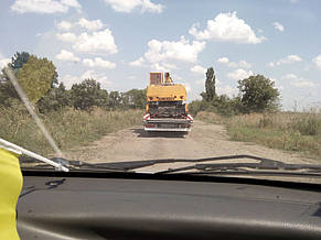 Транспортировка перегружателя