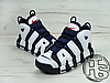 Чоловічі кросівки Nike Air More Uptempo Olympic Midnight Navy/White 414962-104, фото 9