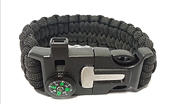 Браслет виживання з паракорда 5 в 1, "Плетіння "Быстрорасплетаемый"