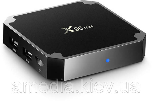 Смарт ТВ приставка X96 mini 1гб 8Гб S905W Android 7.1 Nougat tv box 1-8 Smart tv box Смарт Бокс Х96 мини - фото 2 - id-p668159556