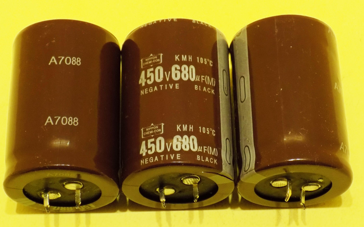 Конденсаторы 450 v(в) 680 mF, мкФ Nippon chemi-con (1): продажа, цена в ...