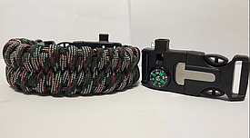 Браслет виживання з паракорда 5 в 1, "Язик Дракона"