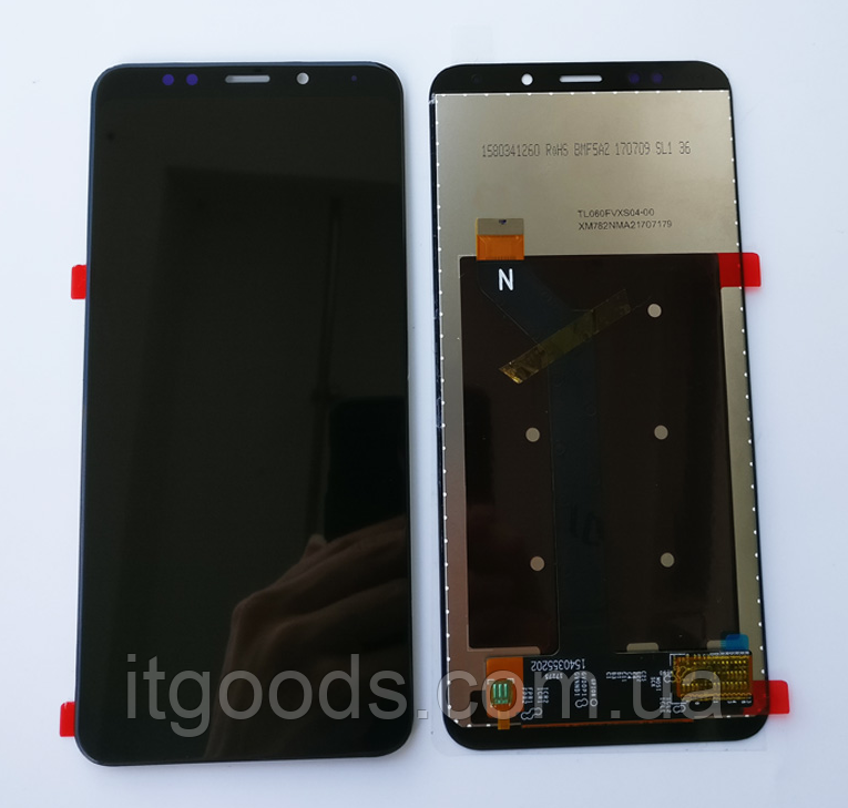 Дисплей (модуль) + тачскрін (сенсор) для Xiaomi Redmi 5 Plus MEG7 / MEI7 (чорний колір)