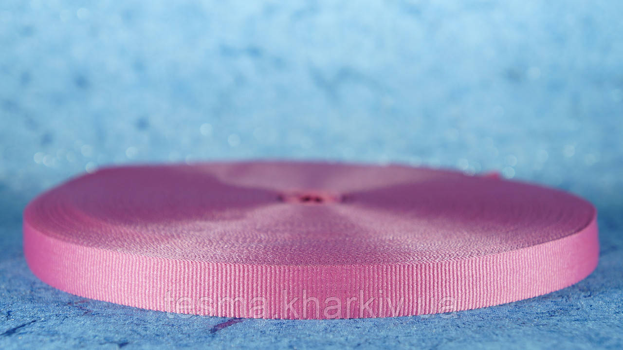 Стрічка репсова 15 мм рожевий