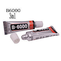 Клей-герметик B6000, 3 мл, для приклеювання тачскрина, дисплея