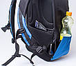 Рюкзак міський Booster MAD синій (Анти Злодій-Крадіжка), фото 2