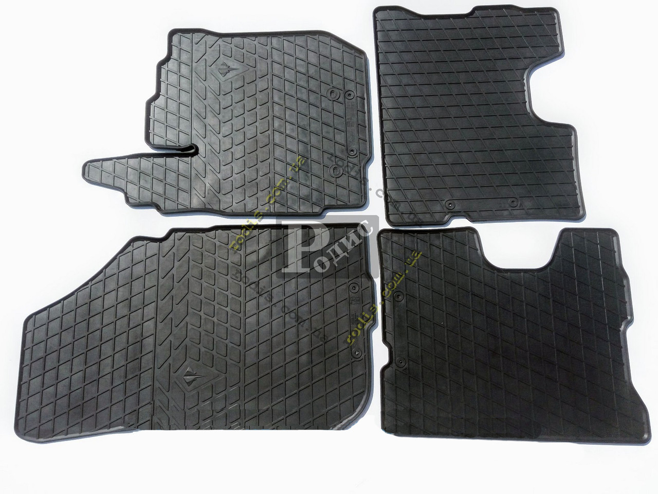 Килимки в салон Renault Duster 2015 (4 шт.) Автомобільні килимки Рено Дастер