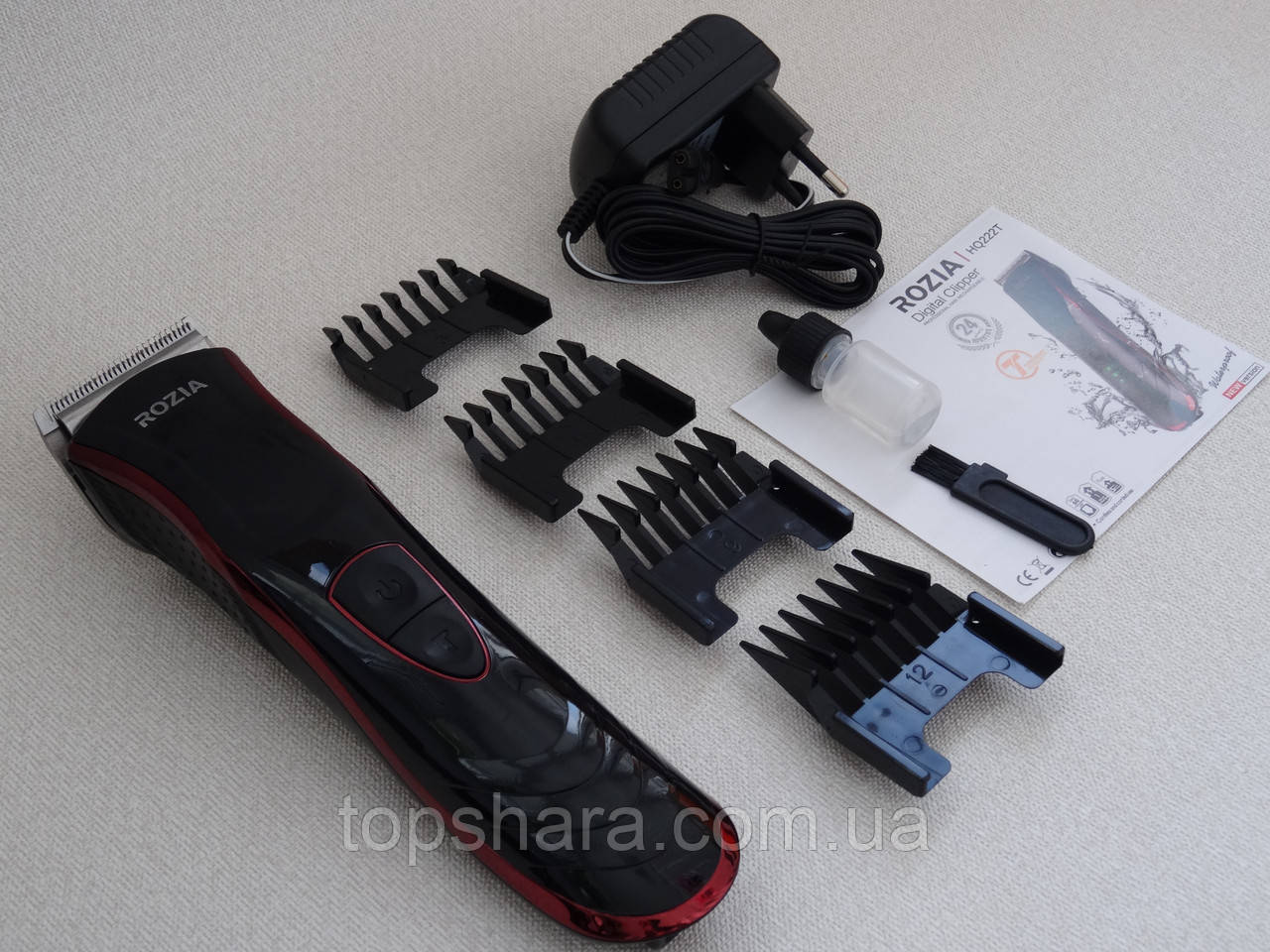 Машинка для стрижки Rozia Digital Clipper HQ222T