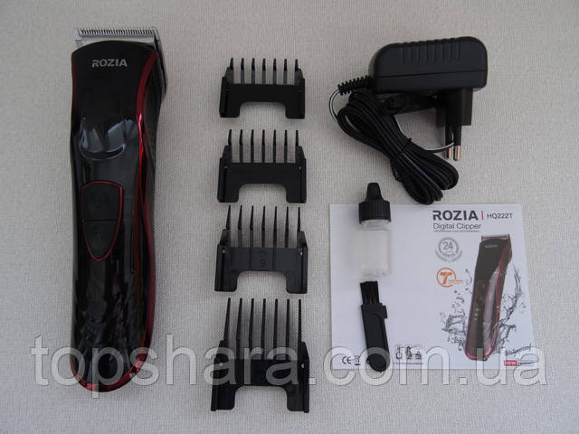 Машинка для стрижки на аккумуляторе Rozia Digital Clipper HQ222T