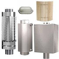 Комплектуючі та аксесуари для банних печей