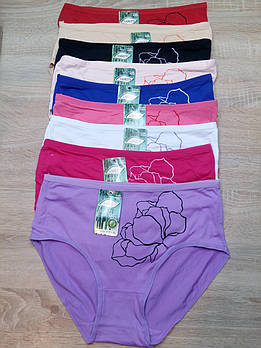 Трусики жіночі бамбук Vanetti, розміри L-XL та XL, 2XL, асорті, 3314
