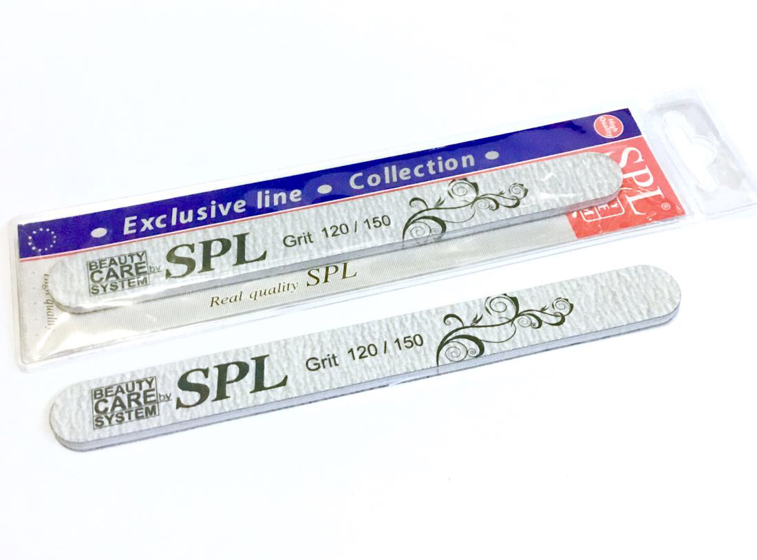 Пилочка для нігтів SPL, овальна ZF-305, 120/150