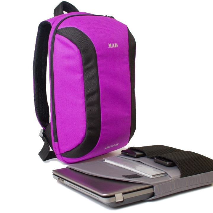 Рюкзак міський TWILTEX MAD фіолетовий (для гаджетів, ноута, планшета і т. п.)