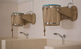 Відро - водоспад 10л.(дуб) з пластмасовою вставкою, фото 2