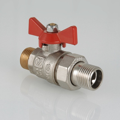 Кран кульовий НР-НР, (американка) з ручкою "метелик" VT.226. VALTEC