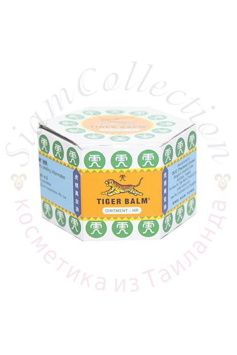 Оригінальний тайський білий тигровий бальзам "Tiger balm white" 30 г
