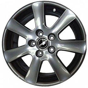 Диски Borbet CA колір Metal grey параметри 7J x 17" 5 x 112 ET 38