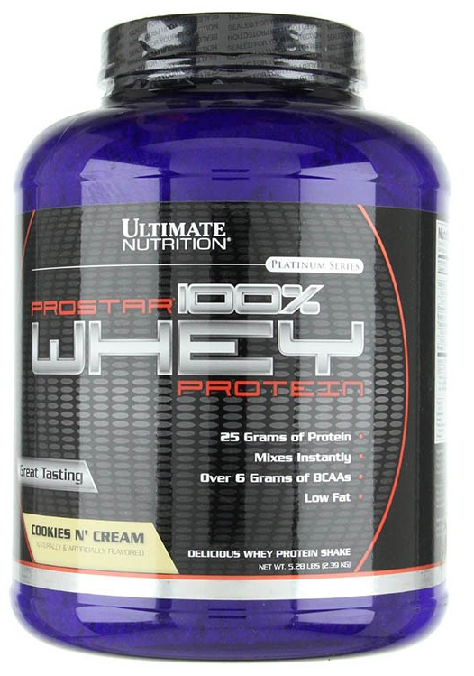 Сироватковий протеїн, Ultimate Nutrition, Prostar Whey protein 2,27 kg, фото 1