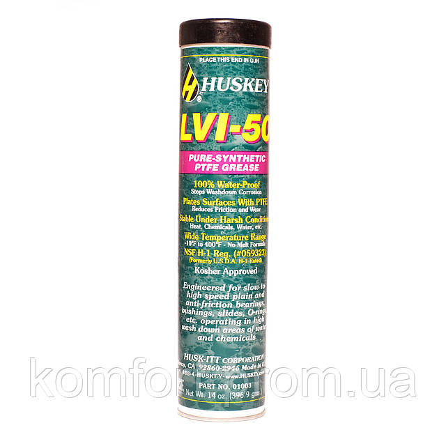 Смазка HUSKEY LVI-50 Pure-Synthetic PTFE Grease 397гр.