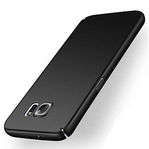 Пластиковий чохол Fox для Samsung Galaxy S7 Edge (5 кольорів) чорний