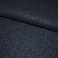 Лоден букле велике пальтовий синій темний, ш.156