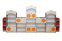 Стенка детская из 7-ми элементов (МДФ накладки)