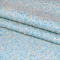 Лоден букле велике з ворсом пальтовий молочно-блакитний, ш.150