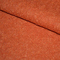 Лоден букле велике пальтовий морквяний (відтінок світліше), ш.152