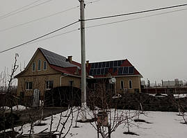 Монтаж фотомодулей AmeriSolar AS-6P30-330