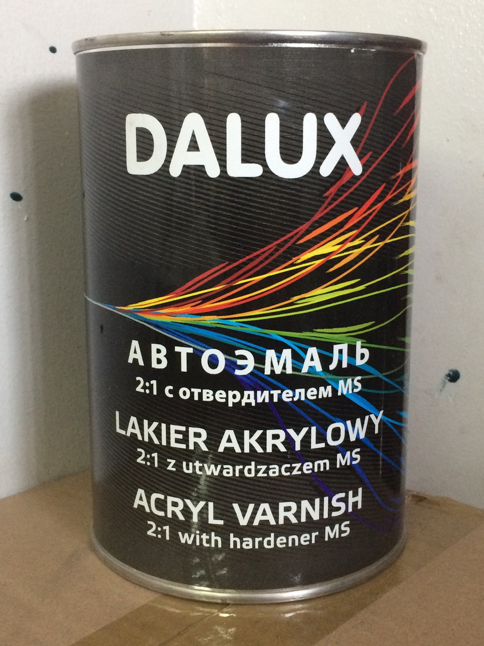 Автомобільна фарба Dalux RAL 7021 (темно сірий)