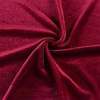 Велюр стрейч червоний темний, ш.160